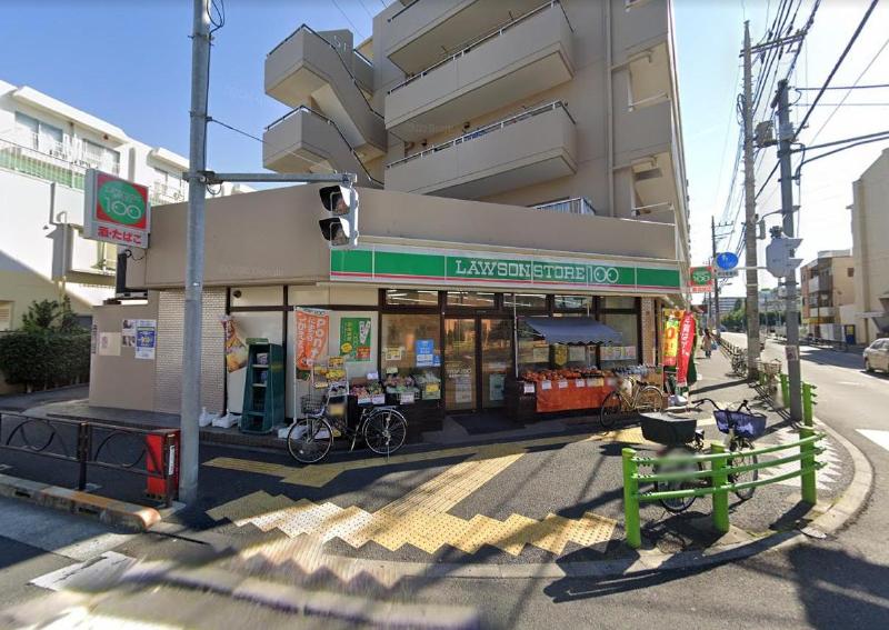 コンビニ　ローソンストア100 葛飾青戸八丁目店（コンビニ）まで300m