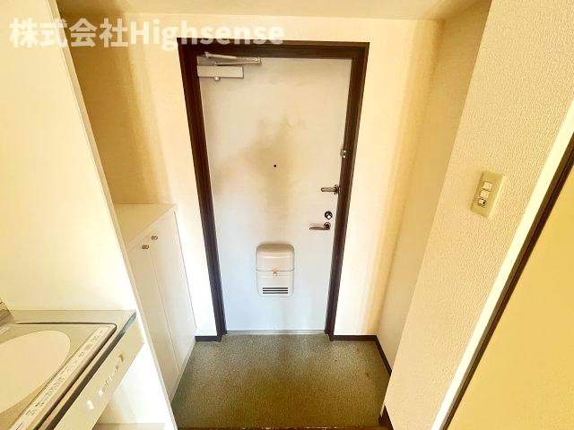 玄関　明るい玄関です