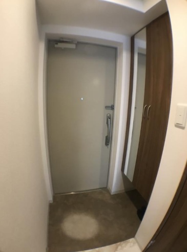 玄関　写真は同マンションの他のお部屋のものです