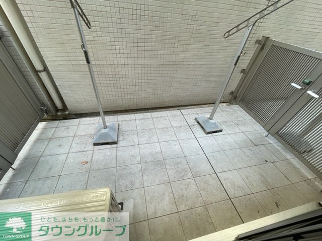 バルコニー　庭