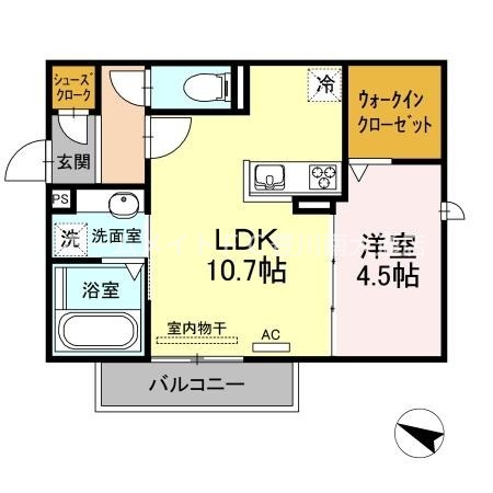 Noble駅前通の間取り写真