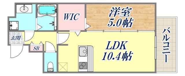 ダイドーメゾン神戸元町の間取り写真