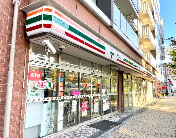 コンビニ　セブンイレブン 東大阪長堂1丁目店（コンビニ）まで450m