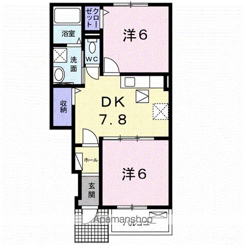 プルマージュIの間取り写真