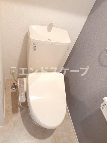 ＪＲ両毛線 前橋大島駅 徒歩47分 2階建 築6年のトイレ写真