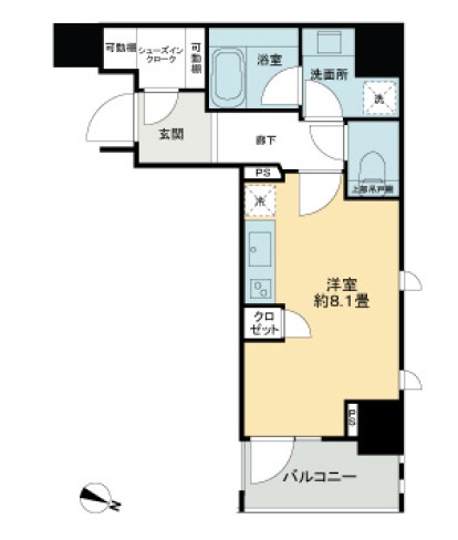 ライオンズ千代田岩本町ミレスーKDAの間取り写真