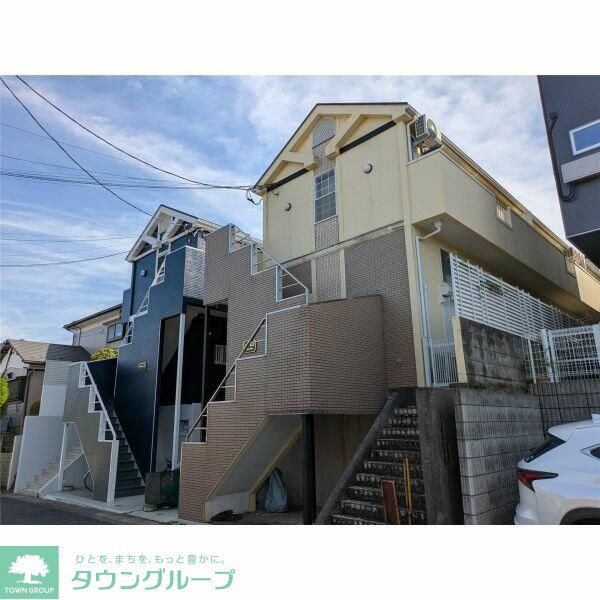 小田急江ノ島線 善行駅 徒歩8分 2階建 築36年の外観写真
