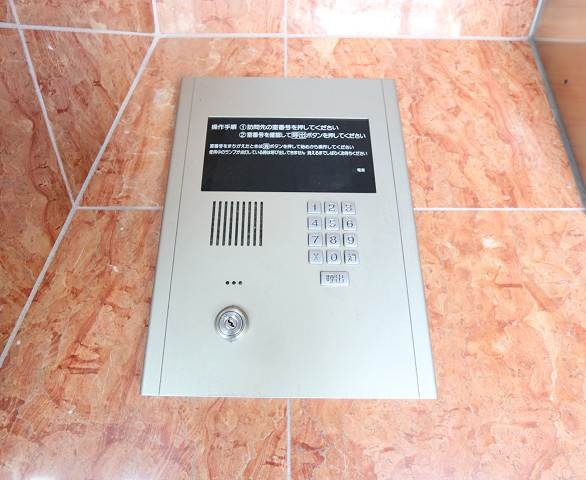 セキュリティ　オートロック付きで安心です