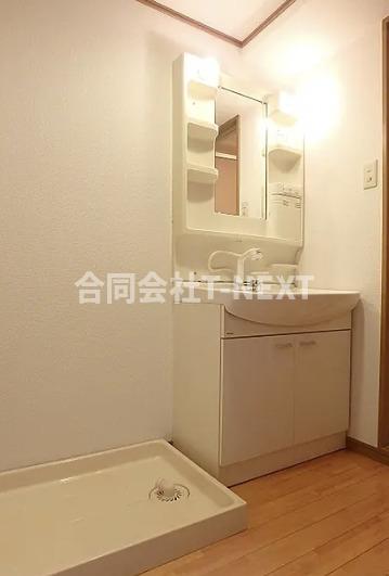 洗面設備　他号室の写真です。