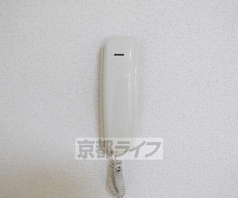 セキュリティ　来客時も安心です。
