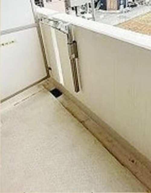 バルコニー　別部屋同仕様タイプ