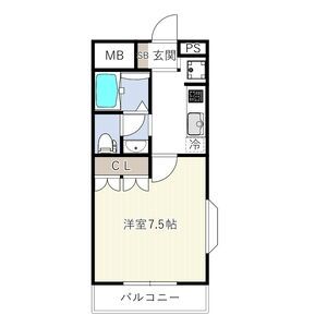 メゾンアイリスの間取り写真