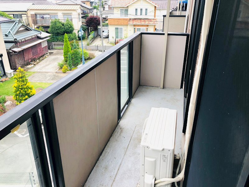 バルコニー　前回紹介時の写真です。実際の紹介に関しては現況優先となります