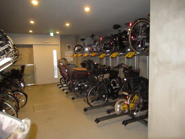 その他共有部分　自転車置き場になります。
