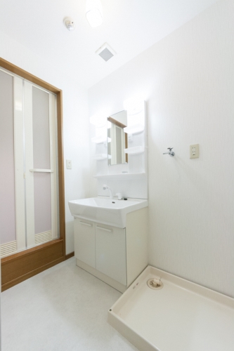 洗面設備　間取り反転・参考画像です。現況優先です。