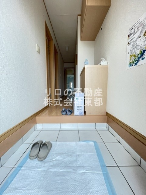 野津田戸建の玄関写真