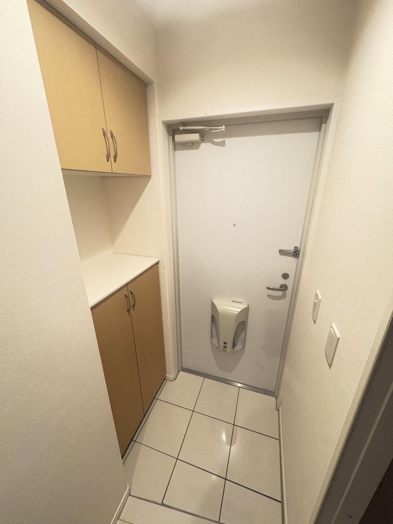 玄関　風通しの良い玄関です