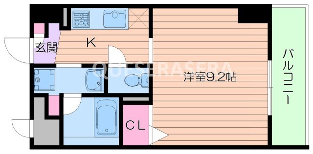 カルムクレール2.5.8の間取り写真