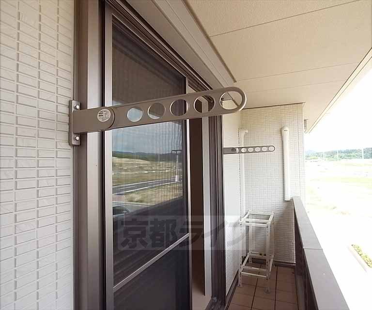 その他設備　物干し竿掛けです！