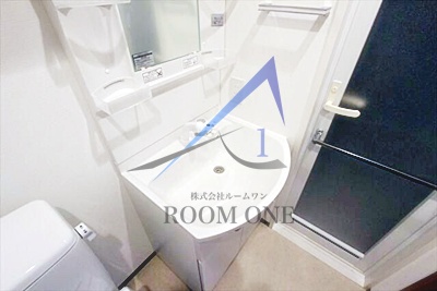 洗面設備　洗面台です。