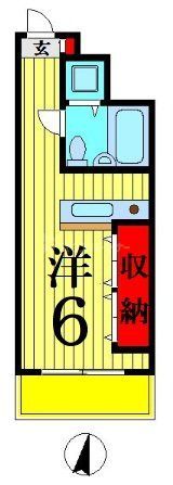 ウインベルソロ立石第7の間取り写真