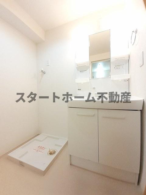 洗面設備　洗面所です