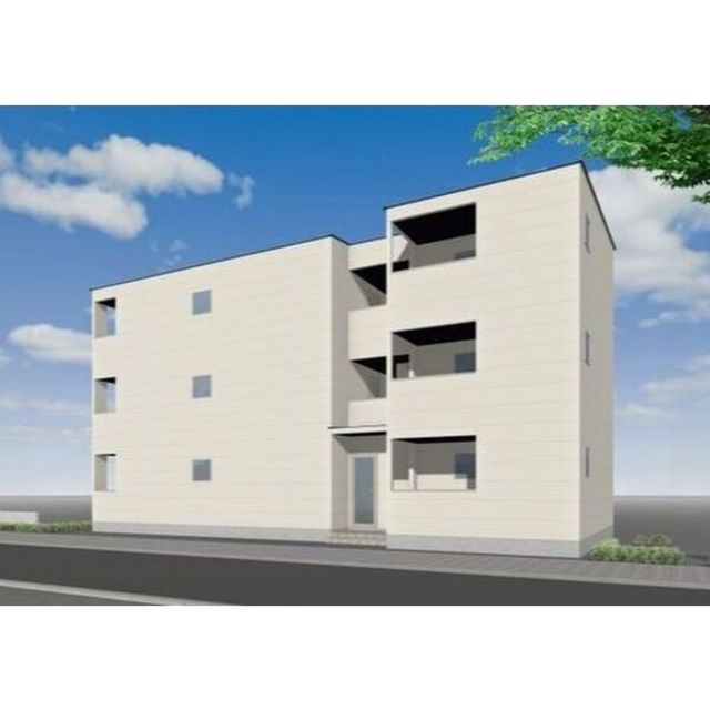 建物外観　外観（建設中）