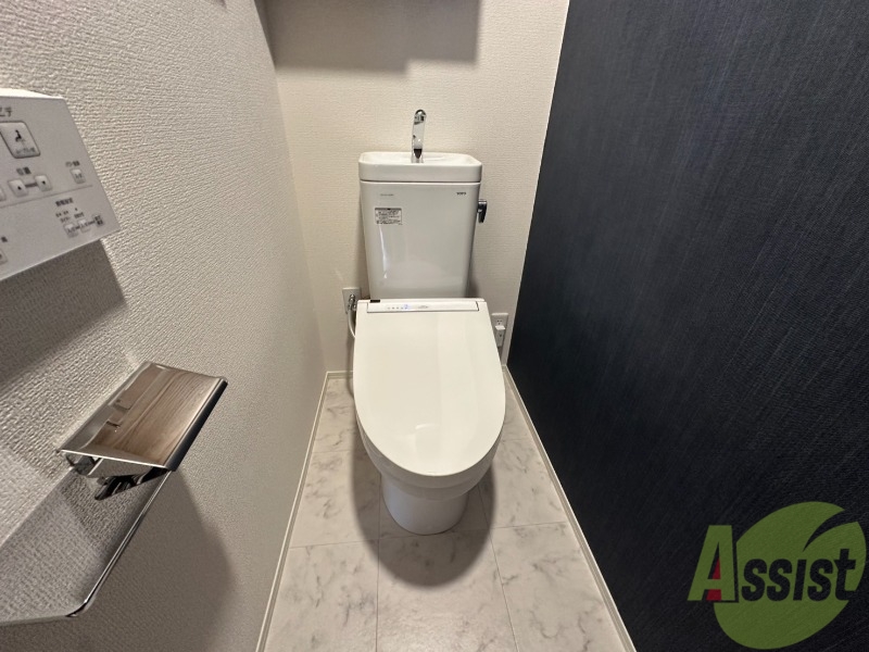 トイレ　洗浄機能もしっかりと付いたきれいなトイレでした。