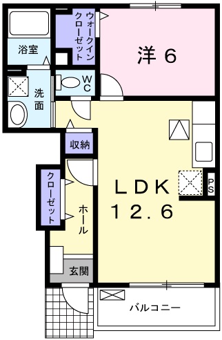 ラルジュ フォンテーヌIIIの間取り写真