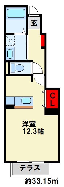 グランデフィ A棟の間取り写真