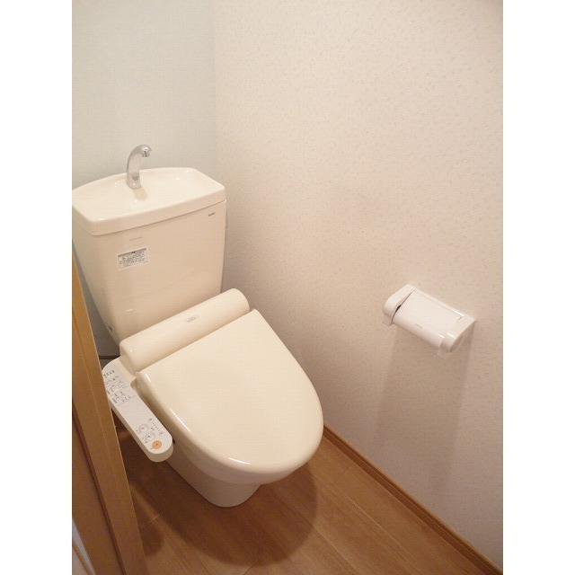 パティオのトイレ写真