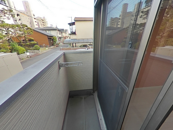 バルコニー　※別部屋の写真です