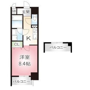 ecrin上前津の間取り写真