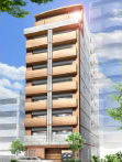 建物外観　コンソラーレ瓦屋町　外観