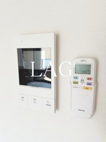 セキュリティ　モニター付きインターフォンです。