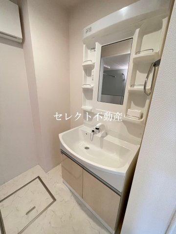 洗面設備　【グレース・シャトー・エマIII】洗髪洗面化粧台