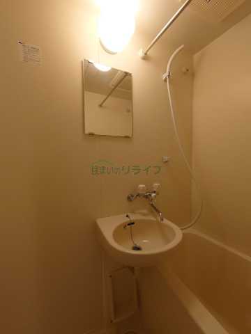 洗面設備　パークマンション※他のお部屋の参考写真となります。