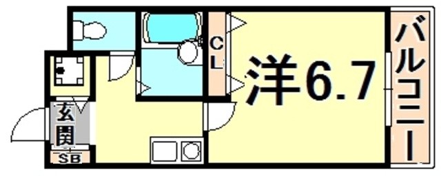 COLLECTION甲東園の間取り写真