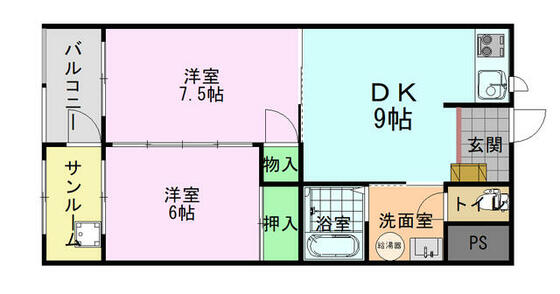 ステイトマンションの間取り