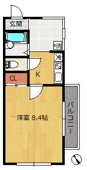 ペットケアマンション東新宿の間取り