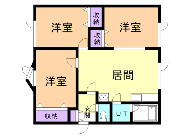 ロイヤルエクセレンスIの間取り