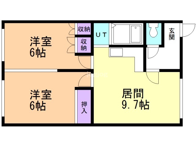 小林マンションの間取り