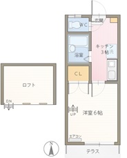 パレス文京6丁目の間取り