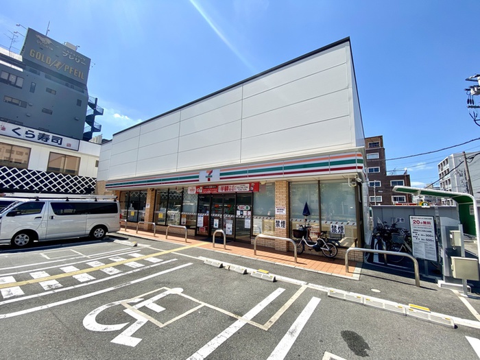 コンビニ　セブンイレブン長居1丁目店（コンビニ）まで96m