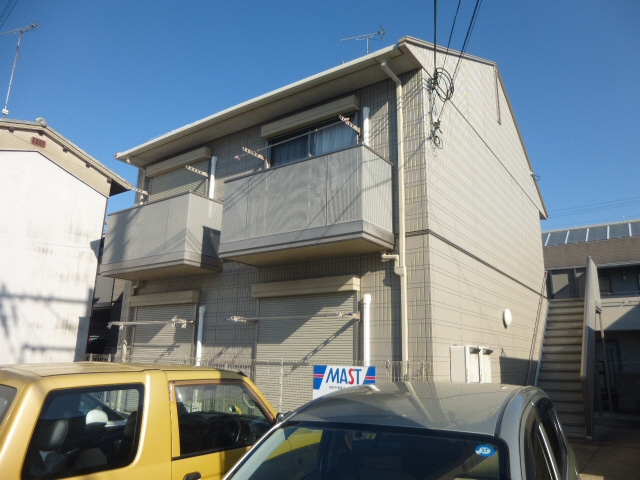 加古郡播磨町野添のアパートの建物外観