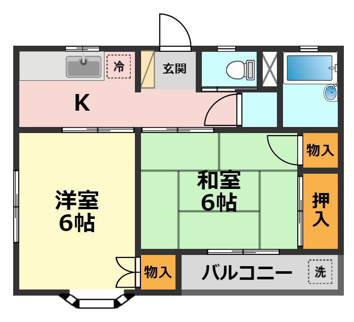 グリーンテラスイーストの間取り