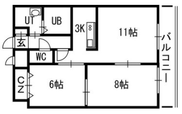 Lennon Terraza6-3の間取り