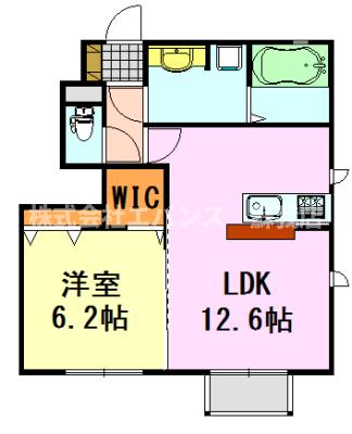 メゾンエミールIの間取り