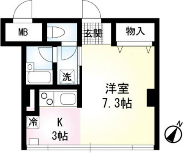 アクシス藤が丘の間取り