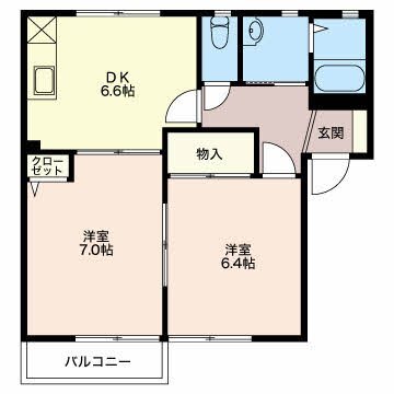 サンハイムヤマトIの間取り